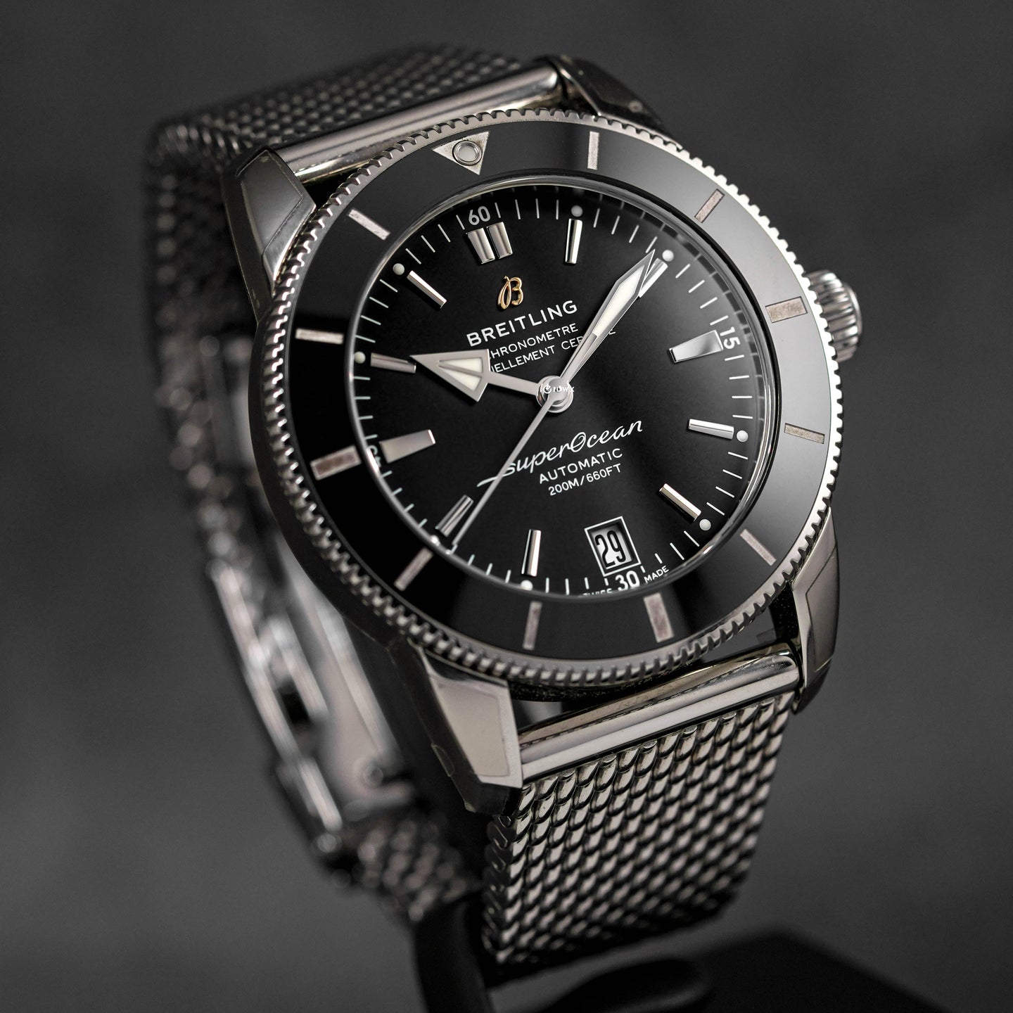 SUPEROCEAN HERITAGE B20 42MM BLACK DIAL (2021)