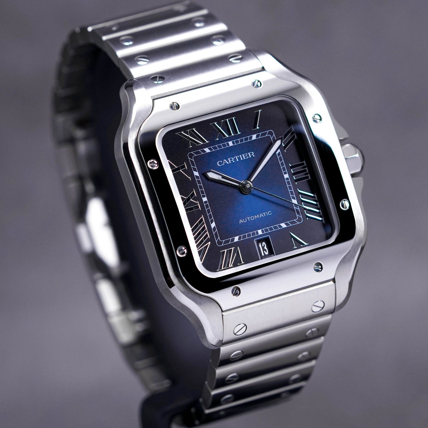 Cartier Santos De Cartier Blue WSSA0030