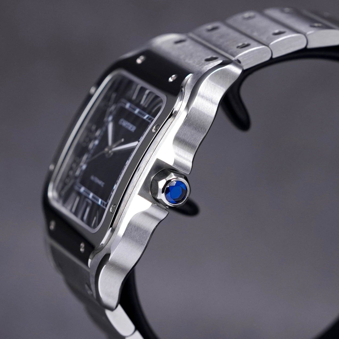 SANTOS DE CARTIER L BLUE DIAL (2023)