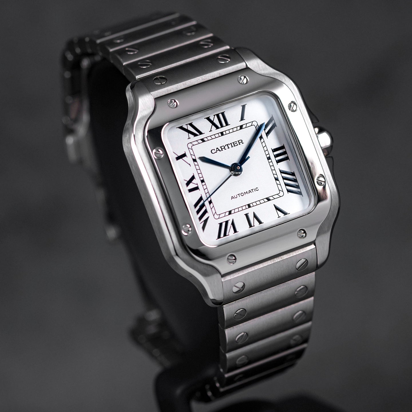 SANTOS DE CARTIER M WHITE DIAL (2018)