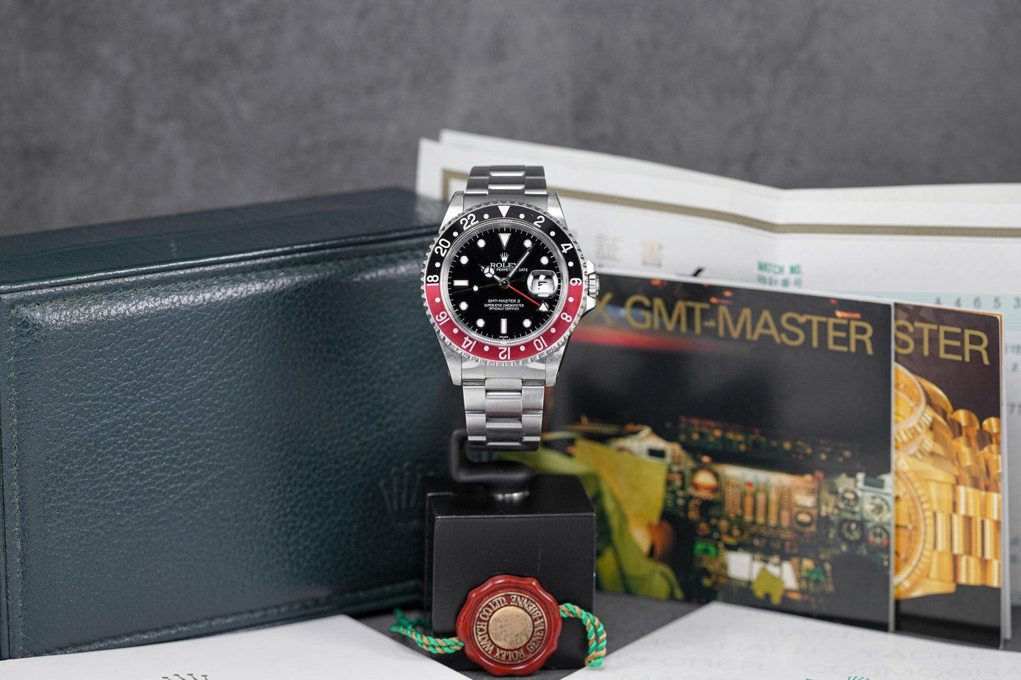 ROLEX GMT MASTER II 'COKE' 16710