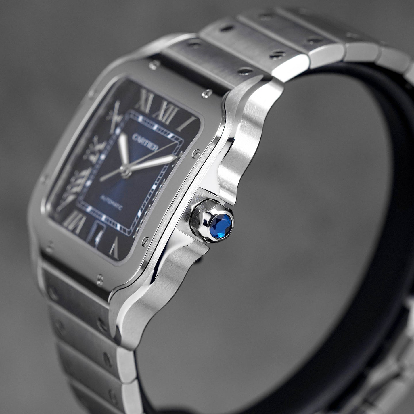 Santos De Cartier Blue