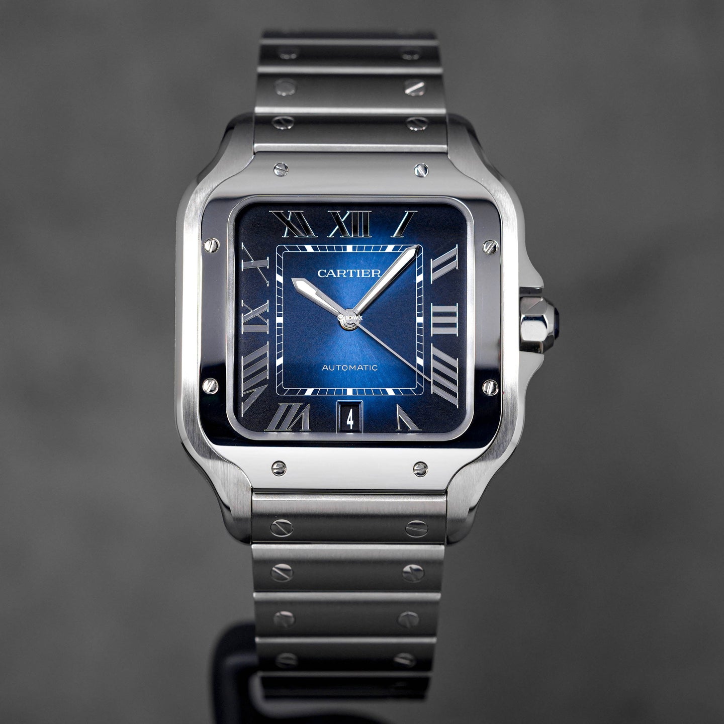 Santos De Cartier Blue