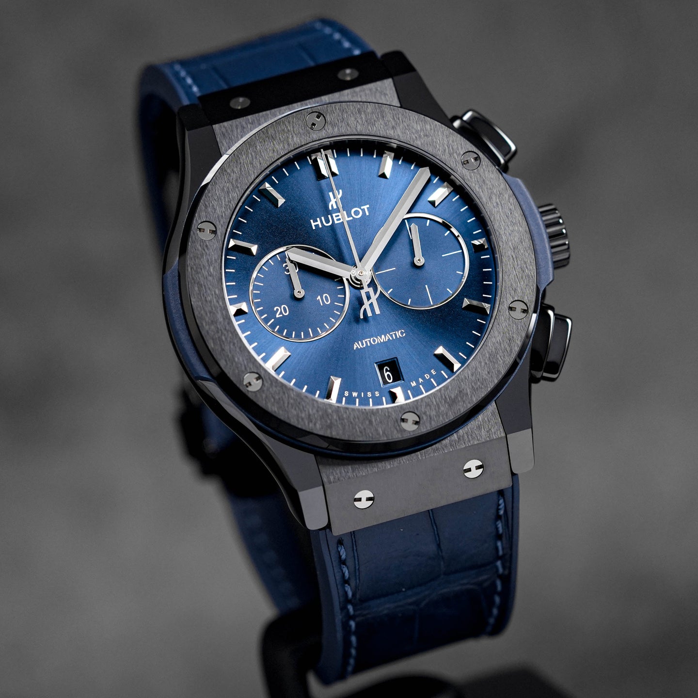 CLASSIC FUSION CHRONOGRAPH 42MM CERAMIC BLUE (2023)