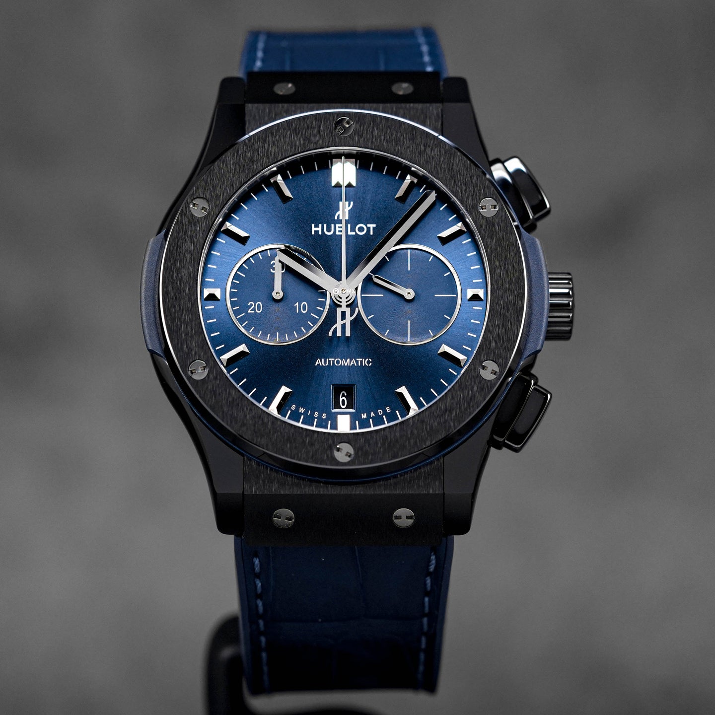 CLASSIC FUSION CHRONOGRAPH 42MM CERAMIC BLUE (2023)