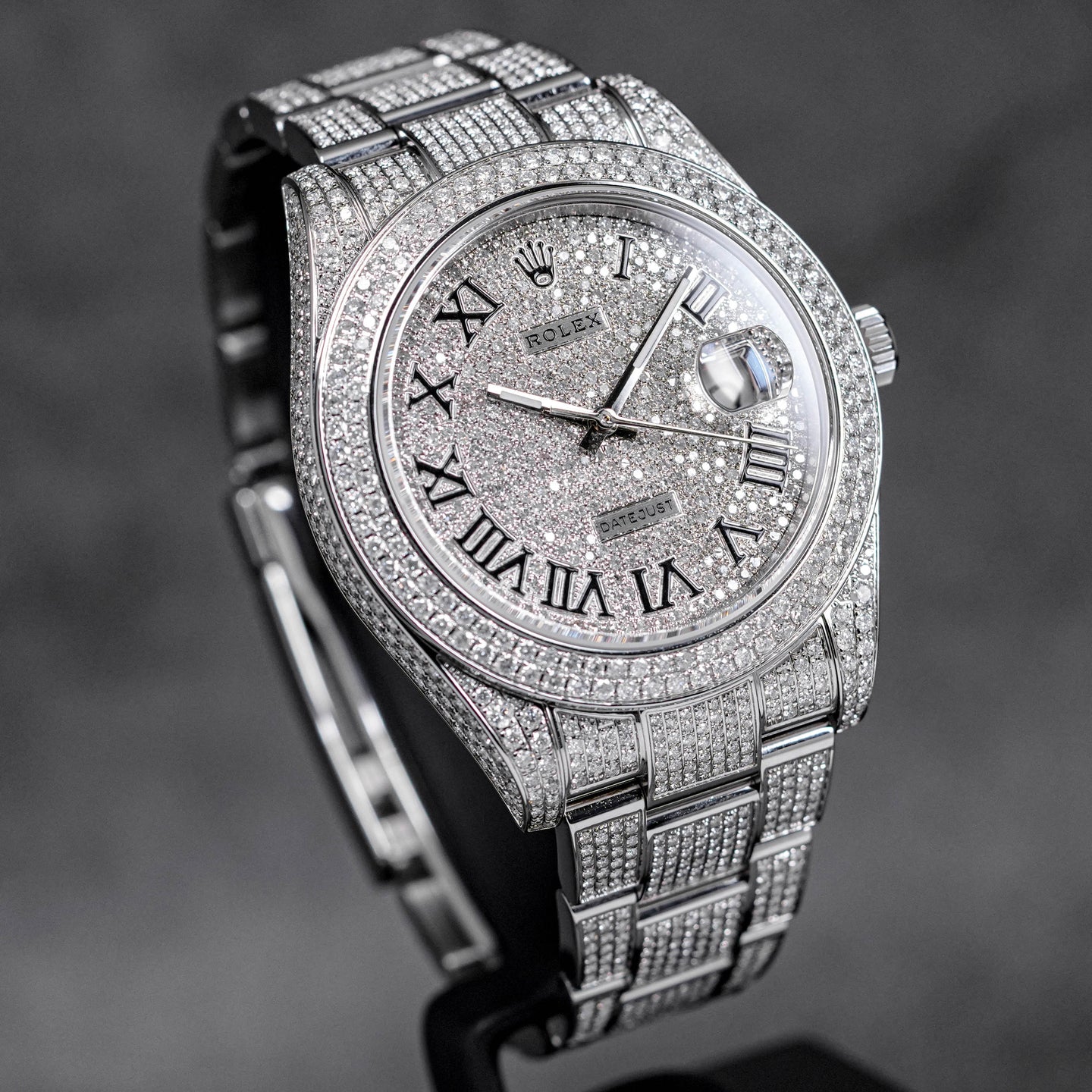 Rolex Datejust II Paved Diamond 116300