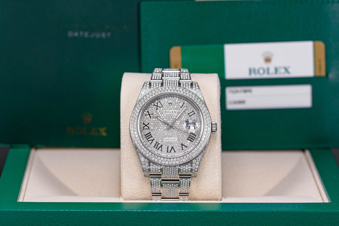 Rolex Datejust II Paved Diamond 116300