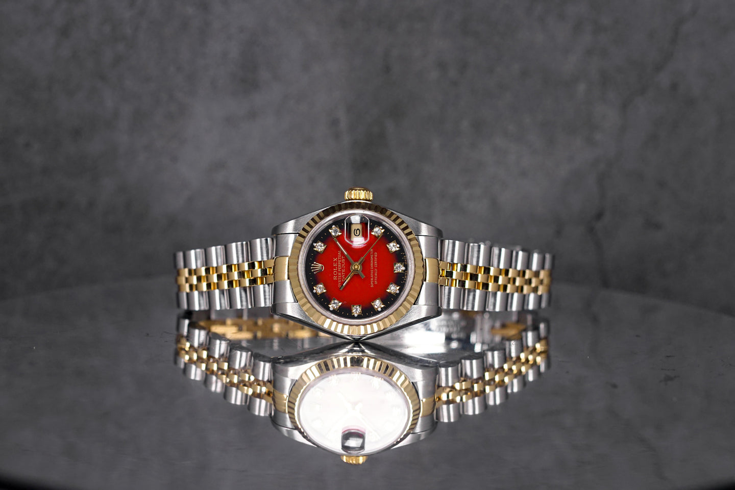 Datejust 26 Red Ombre