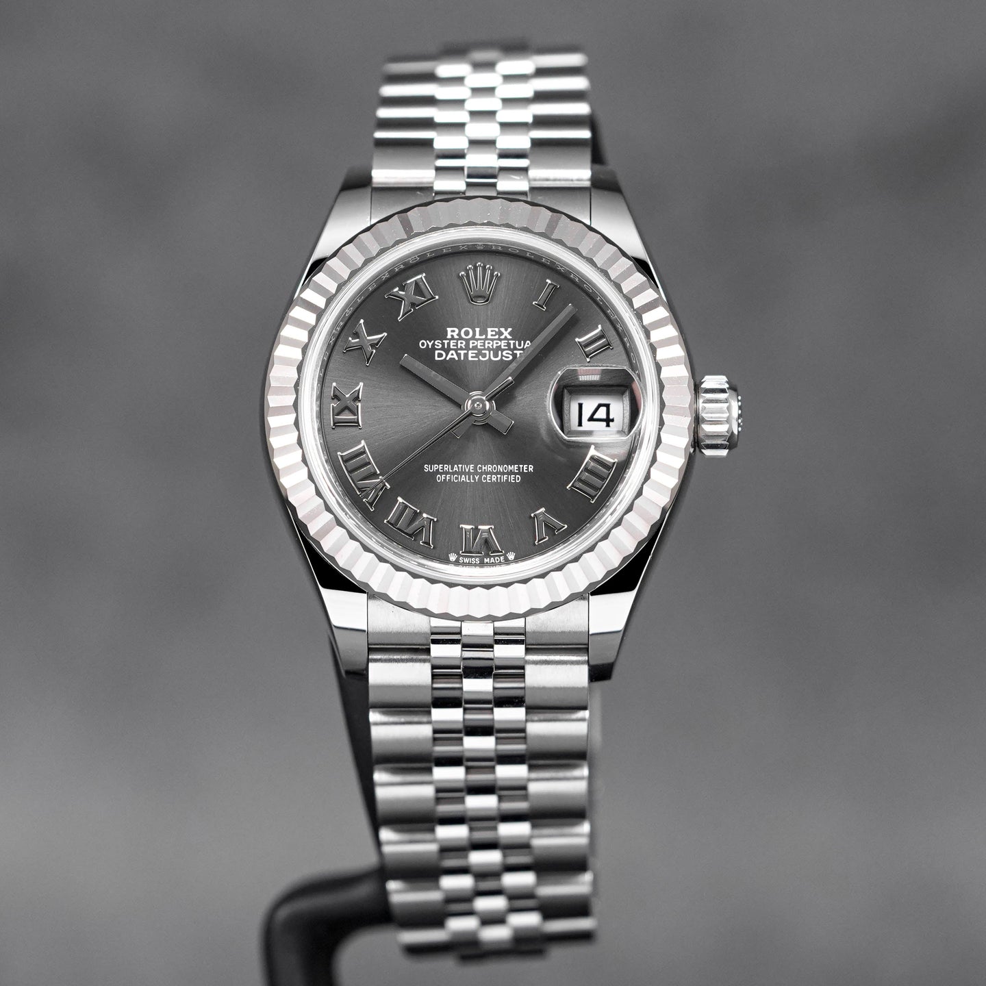 Rolex Datejust 28mm Rhodium