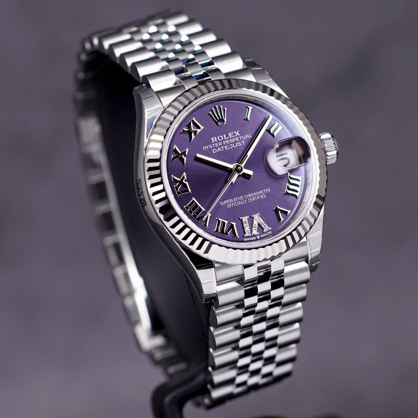 Rolex Datejust Aubergine 31mm