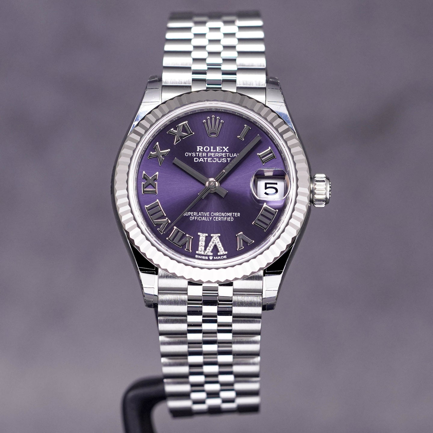 Rolex Datejust Aubergine 31mm