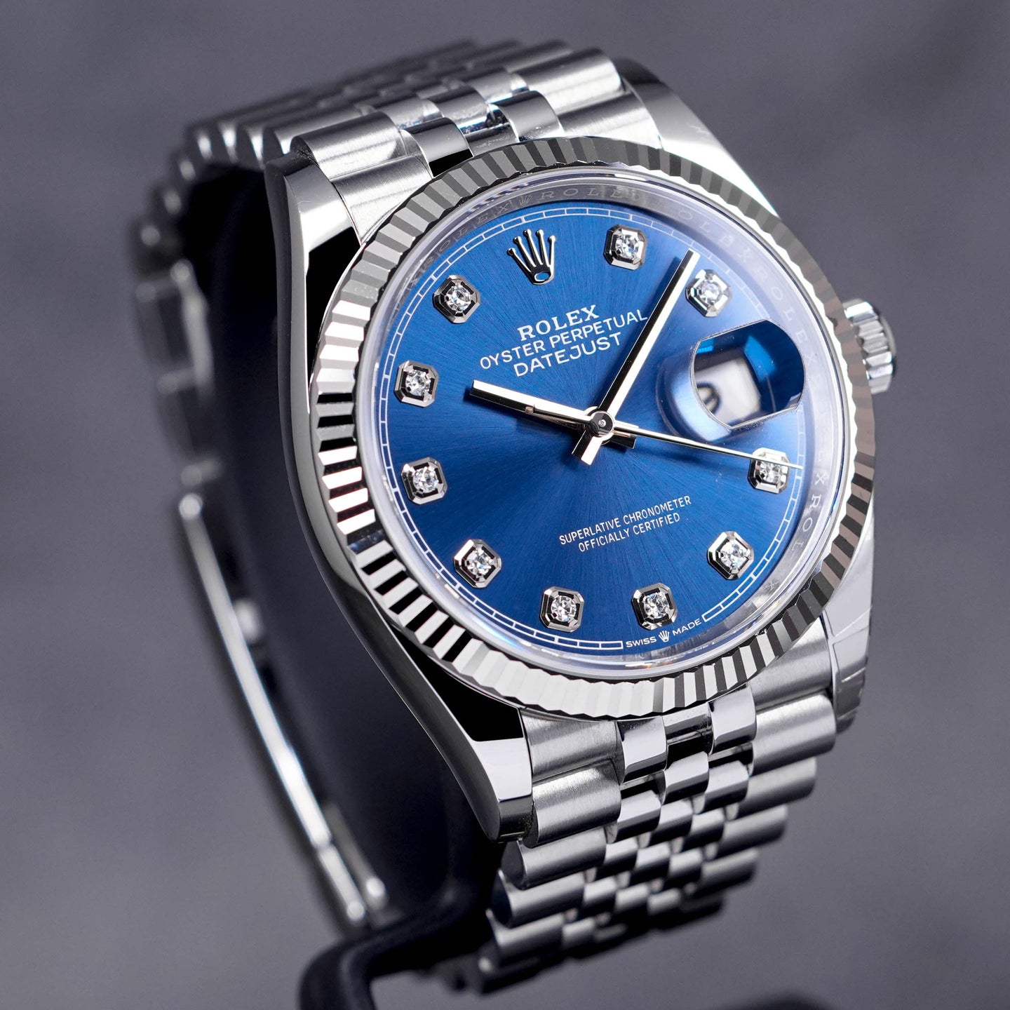 Rolex Datejust Blue Diamond