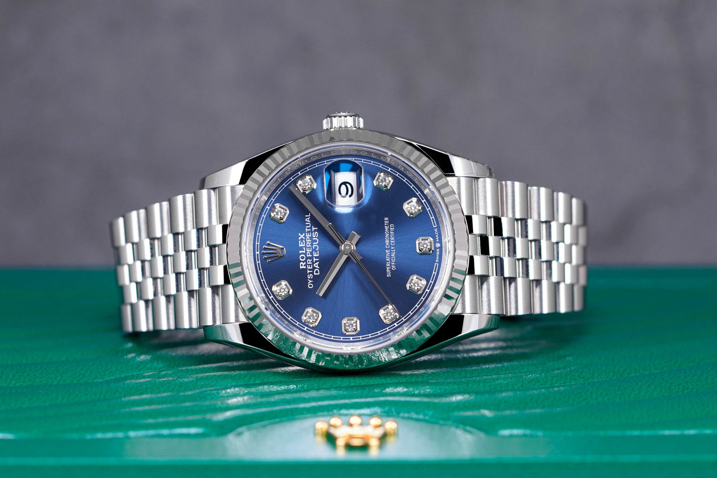 Rolex Datejust Blue Diamond