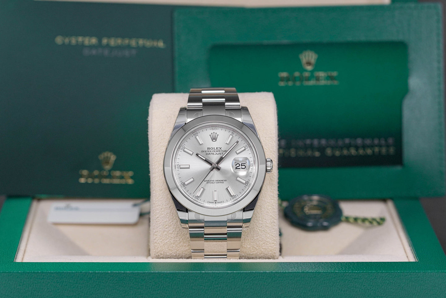 Rolex Datejust Silver