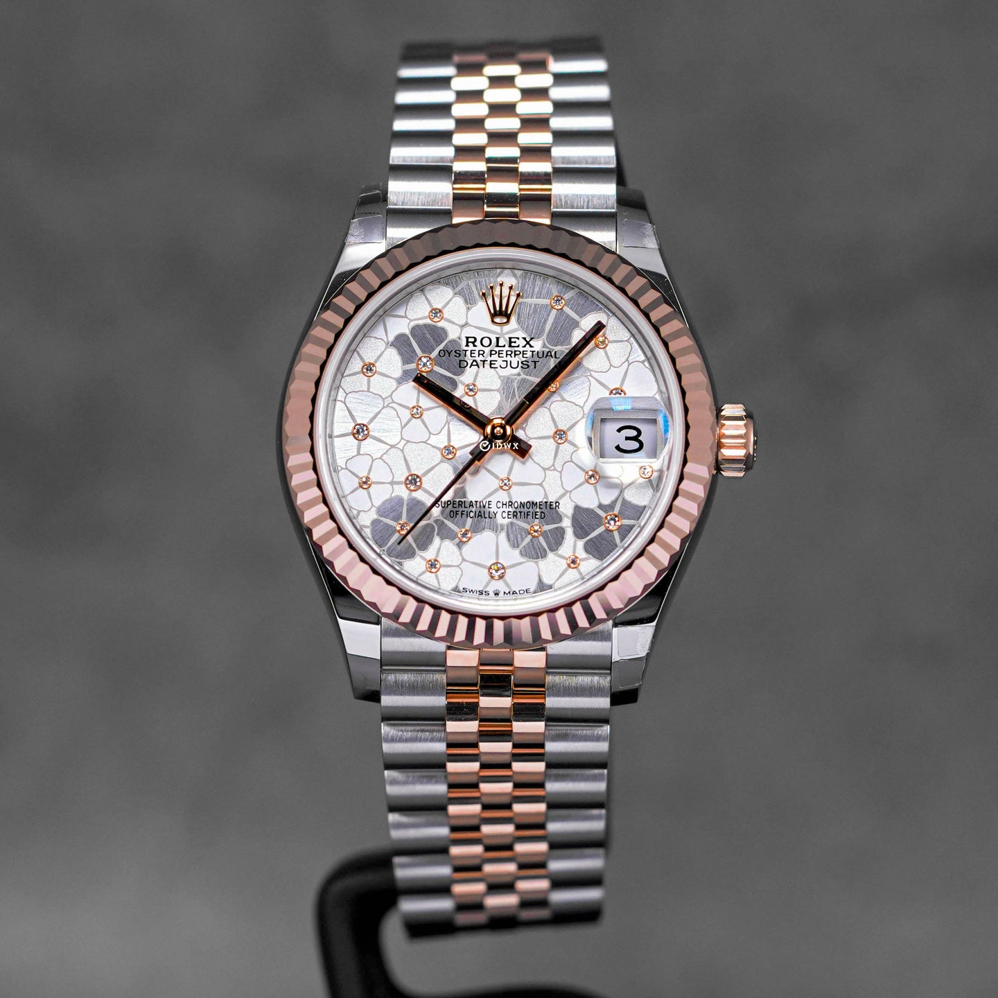 Datejust 278271 Floral Silver