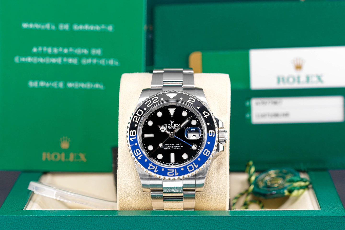 Rolex GMT Master-II Batman