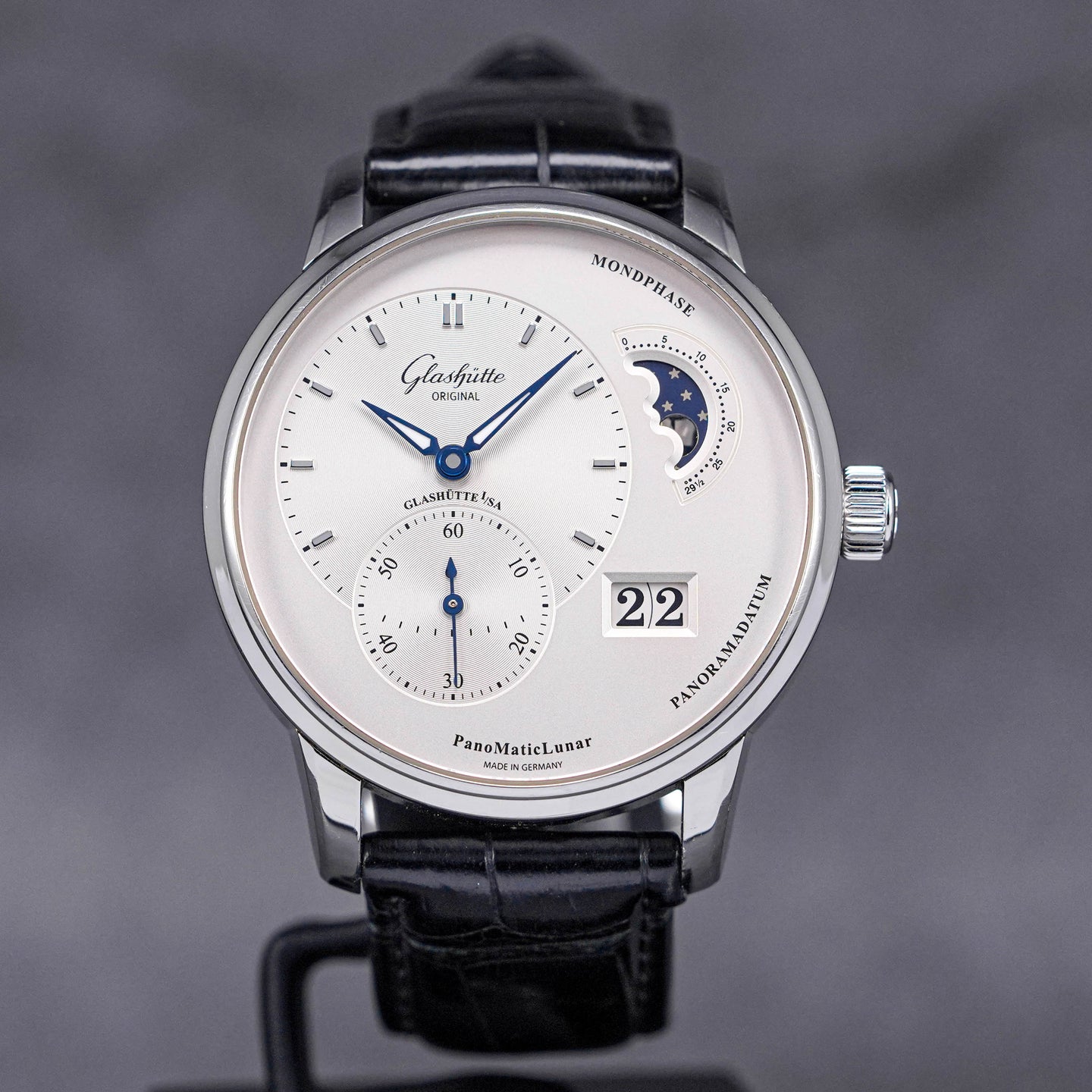 ORIGINAL PANOMATICLUNAR STEEL WHITE DIAL (2015)