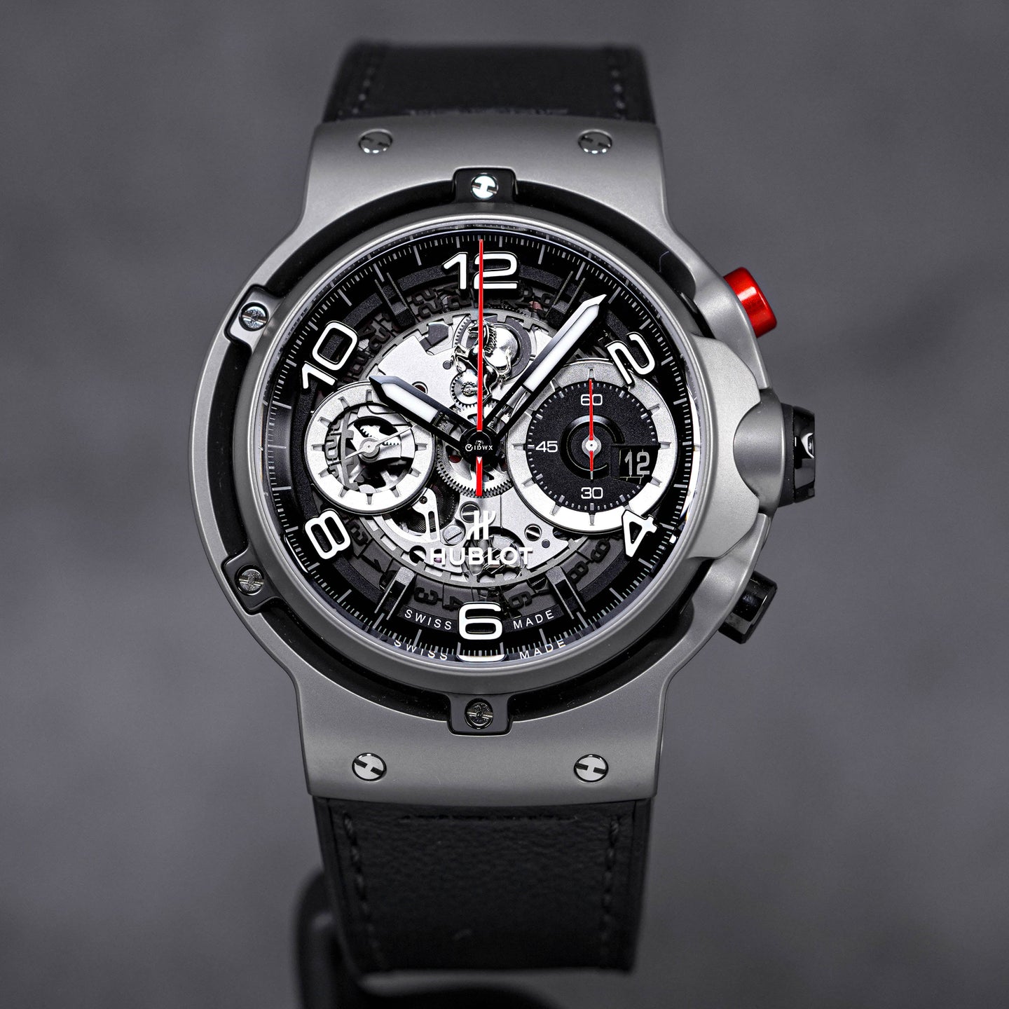 CLASSIC FUSION CHRONOGRAPH 45MM TITANIUM FERRARI GT SKELETON DIAL LIMITED EDITION (2020)