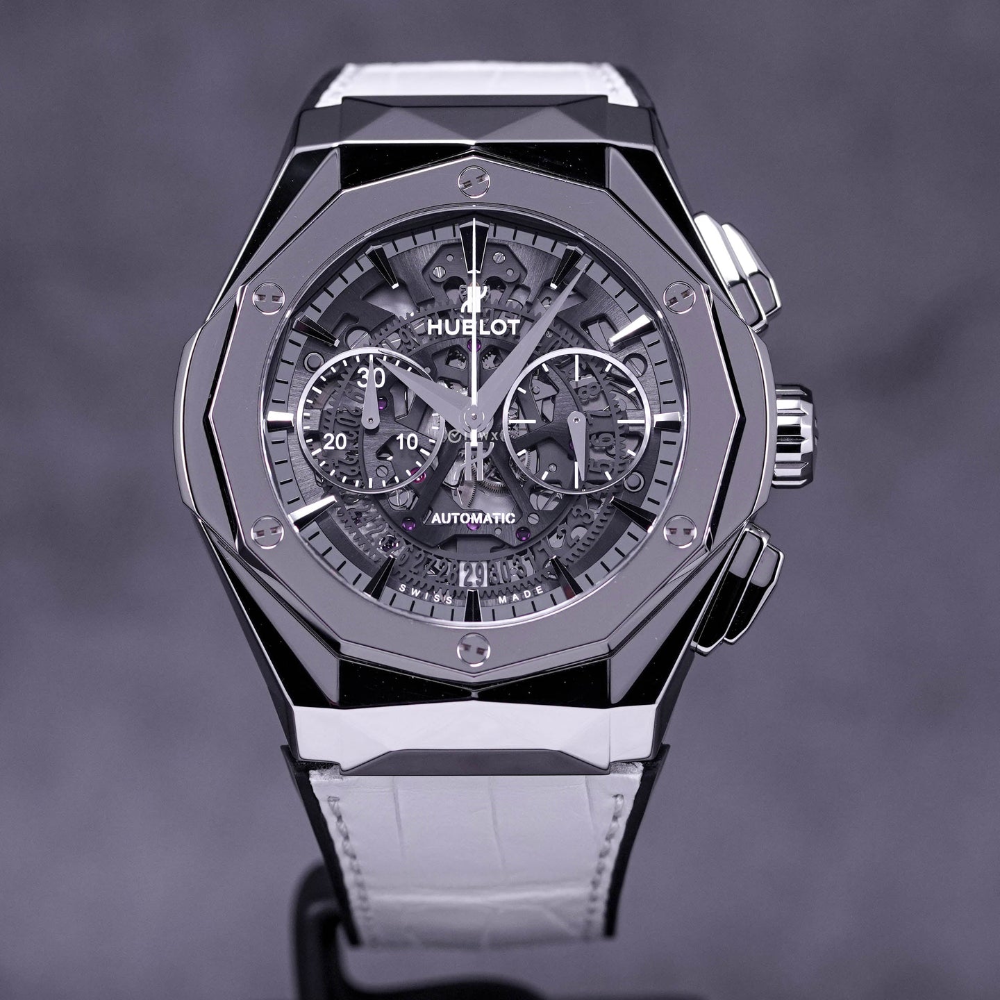 CLASSIC FUSION 45MM AEROFUSION CHRONOGRAPH ORLINSKI TITANIUM WHITE RUBBER LIMITED EDITION (2020)