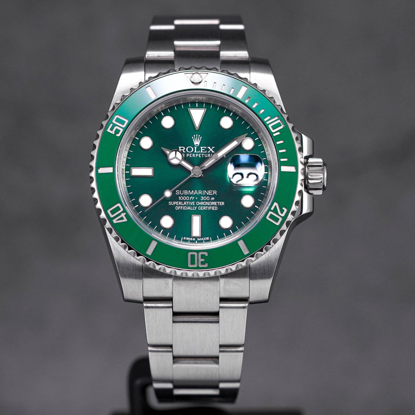 Rolex Sub Date Hulk