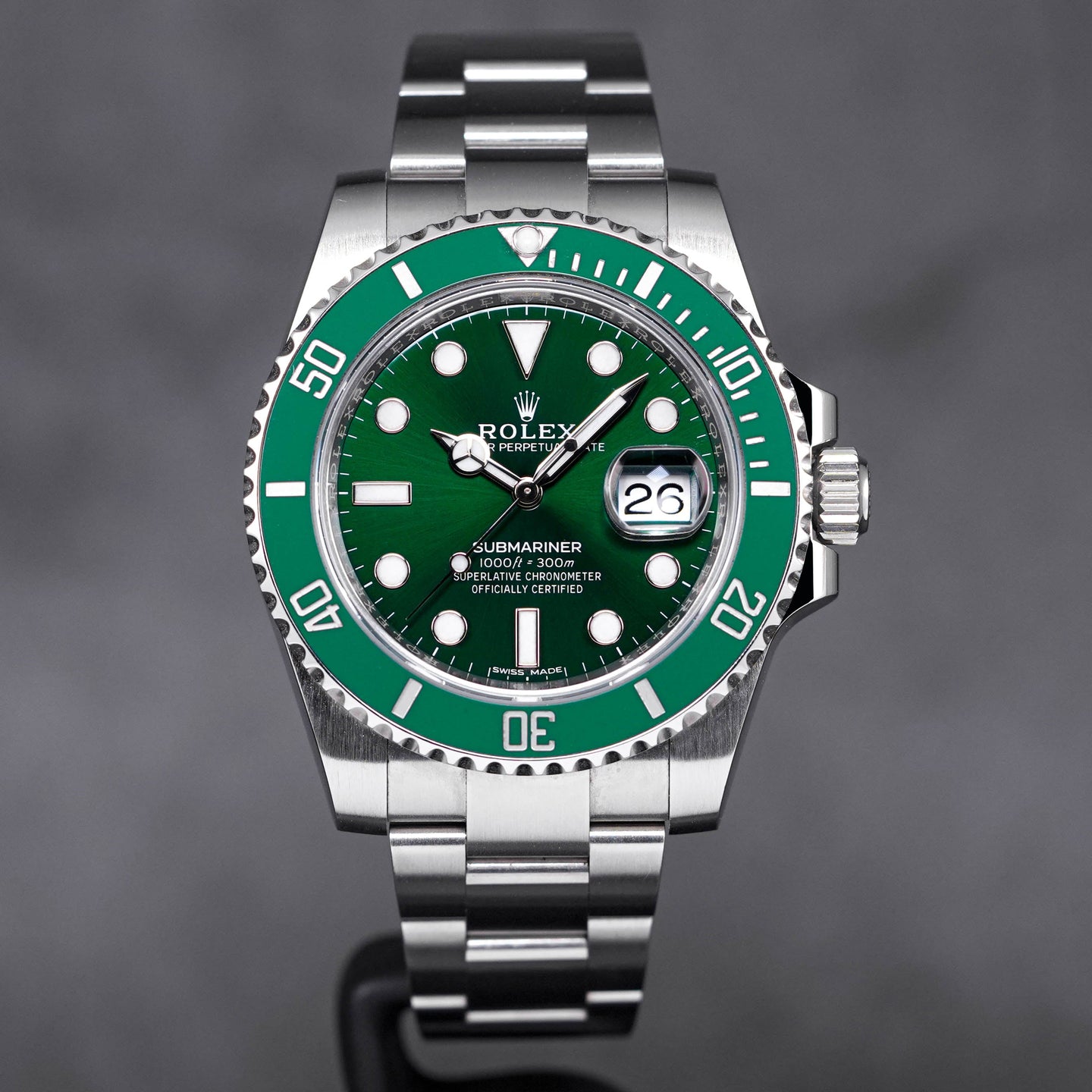 Rolex Sub Date Hulk 116610LV