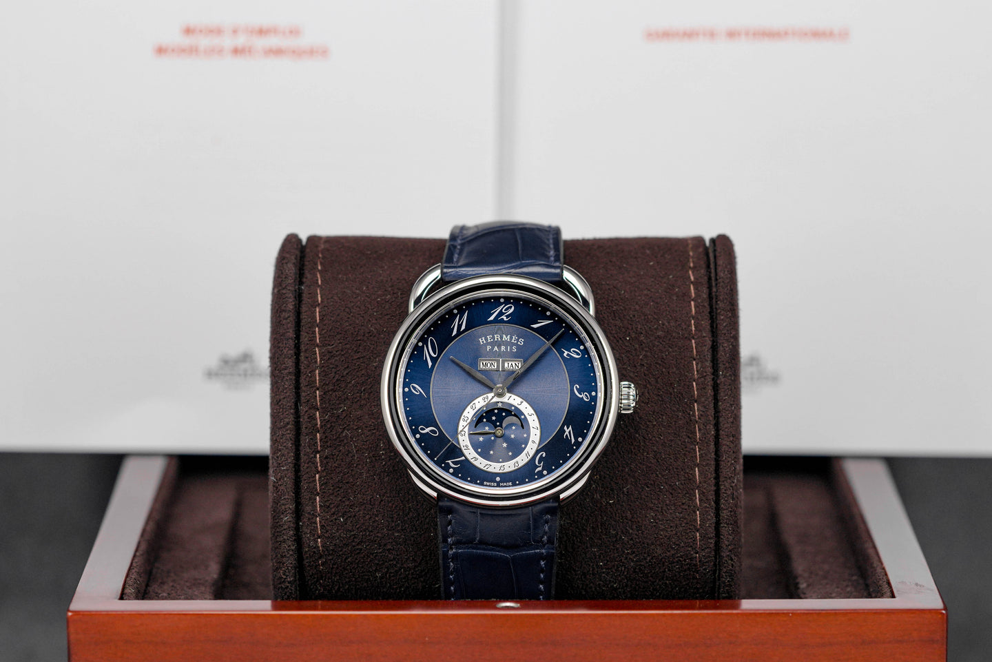 Hermes Arceau Blue