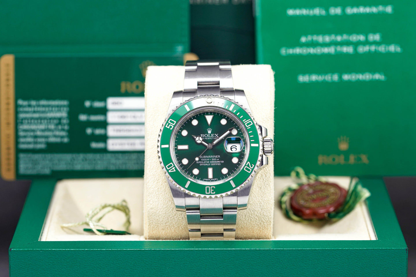 Rolex Submariner Date 'Hulk' 116610LV