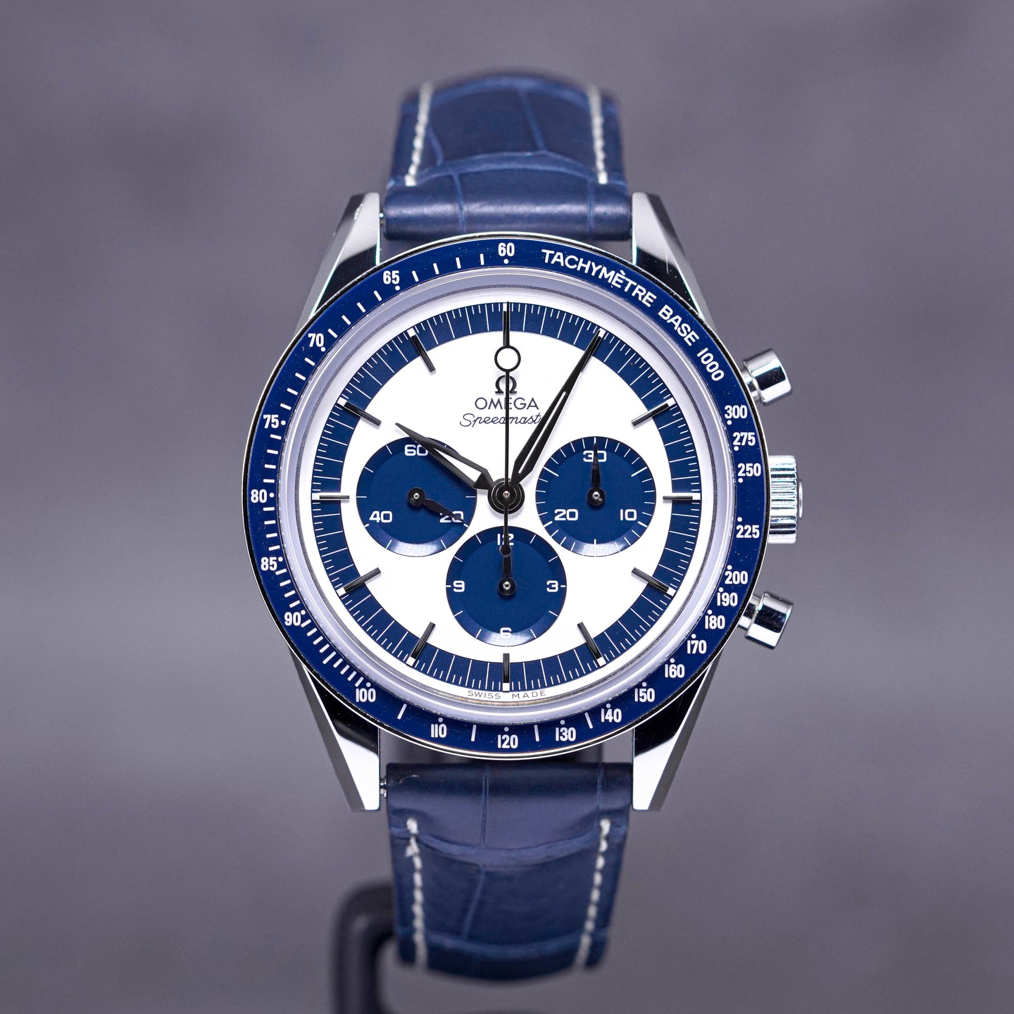 omega speedmaster ck blue