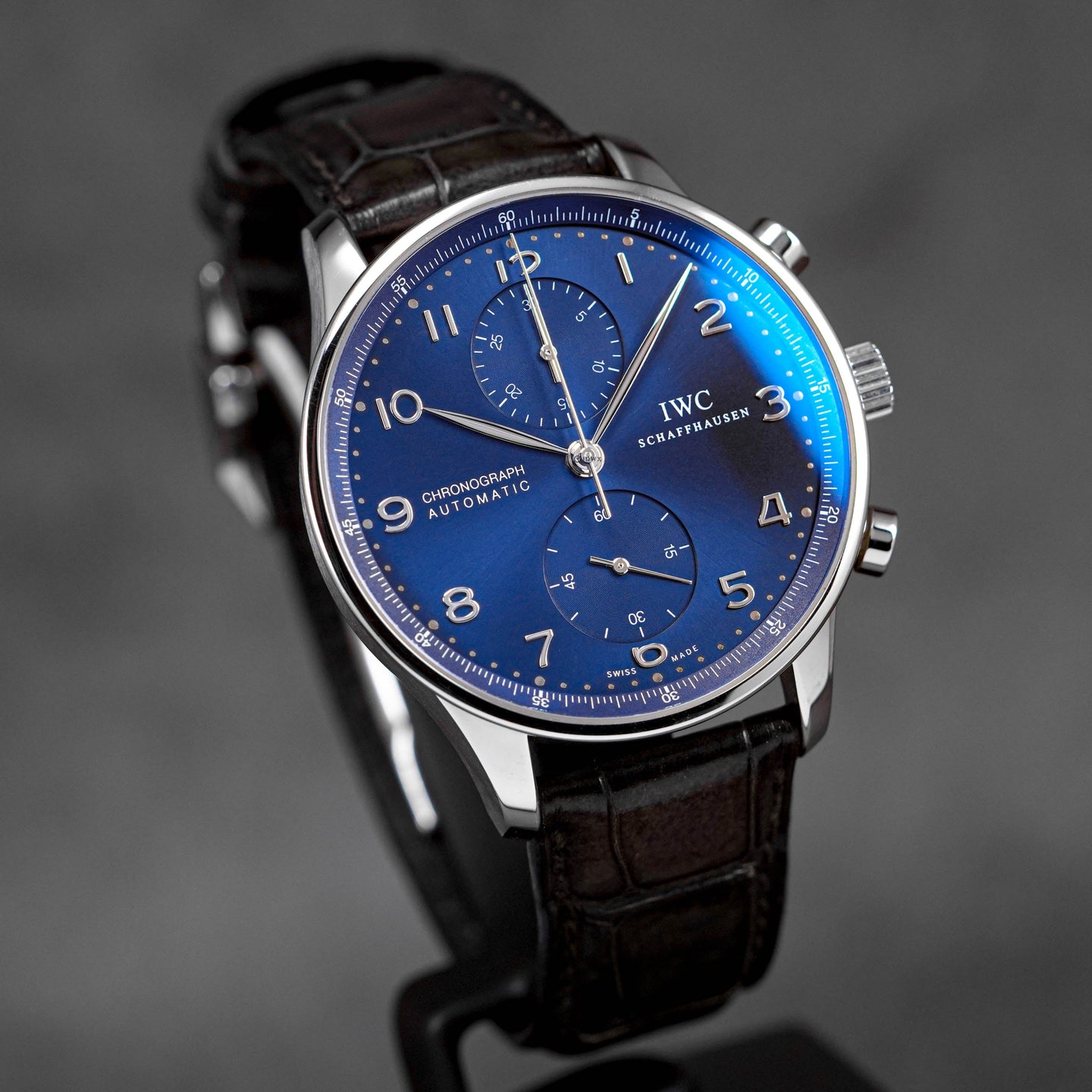 PORTUGIESER CHRONOGRAPH BLUE DIAL (2018)