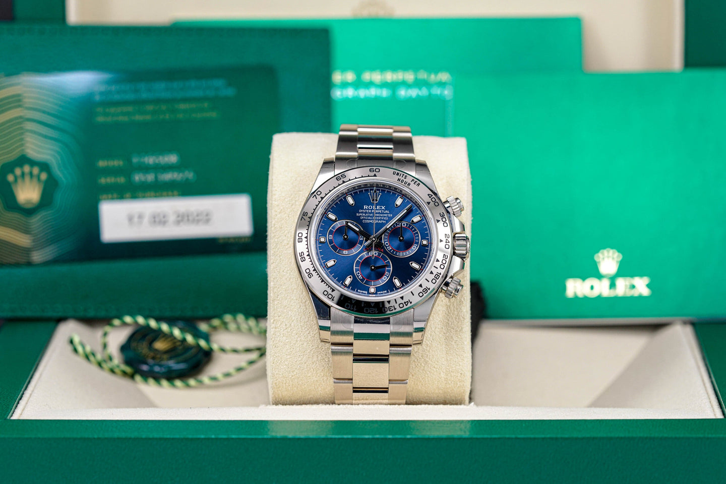 Rolex Daytona John Mayer Blue 116509