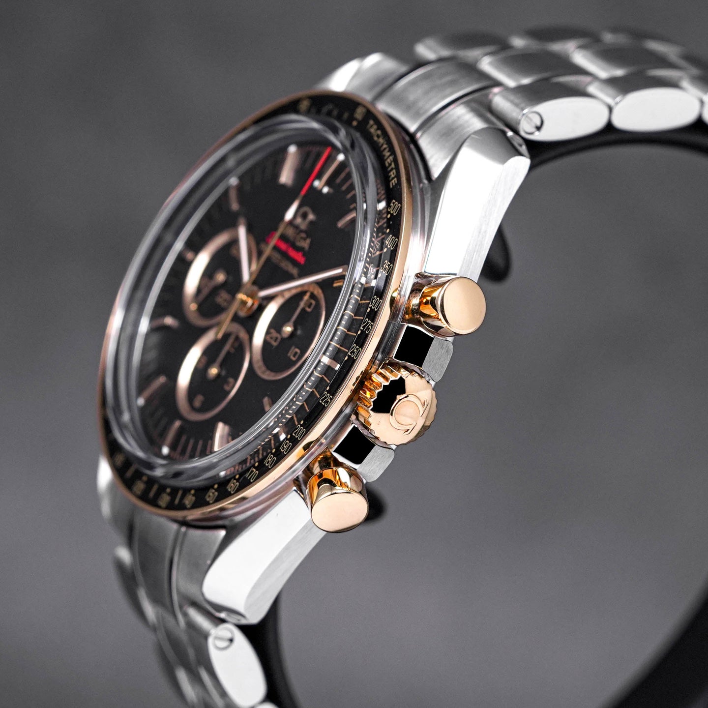 SPEEDMASTER 'TOKYO 2020' TWOTONE YELLOWGOLD BLACK DIAL LIMITED EDITION (2021)