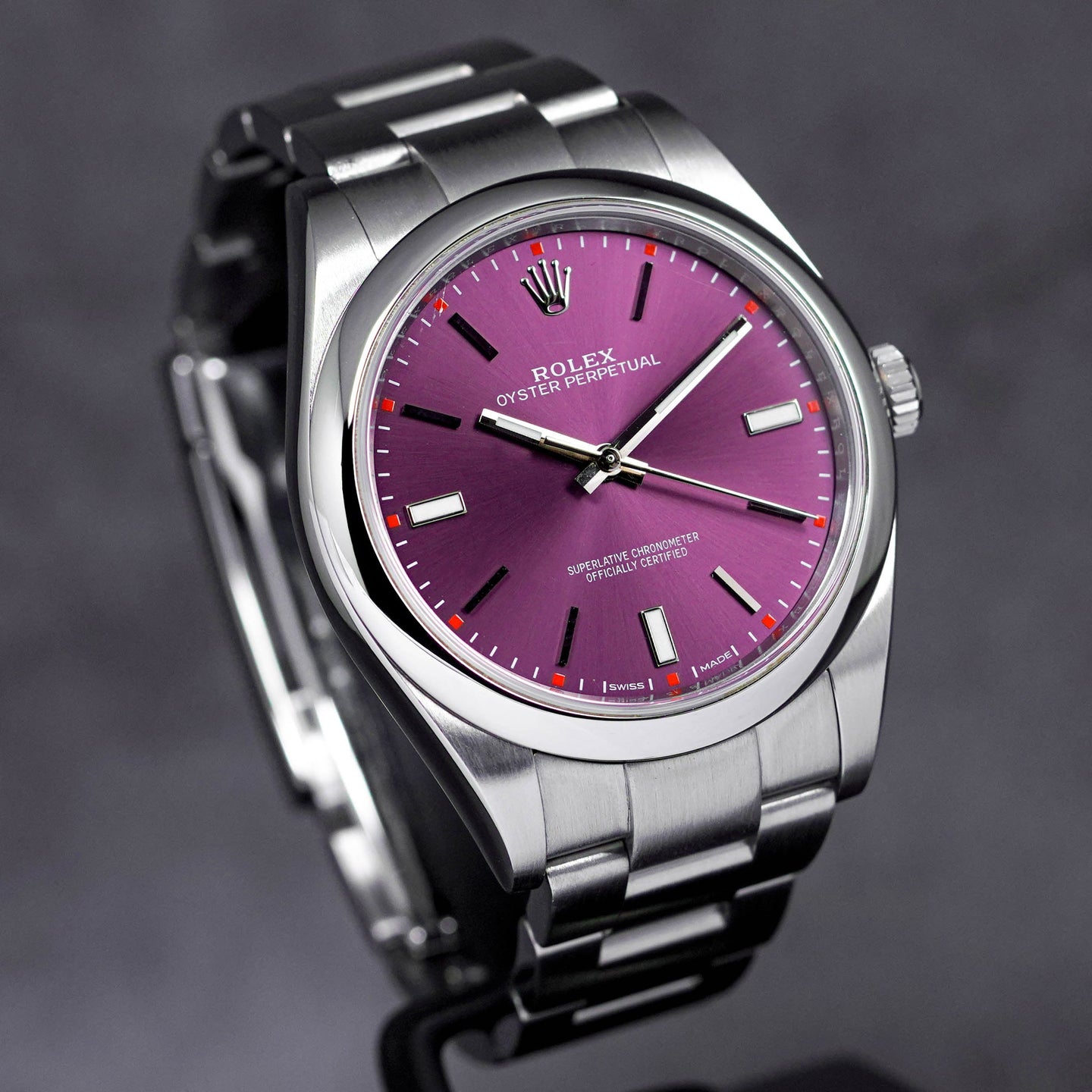 Rolex Osyter Perpetual Purple 39mm