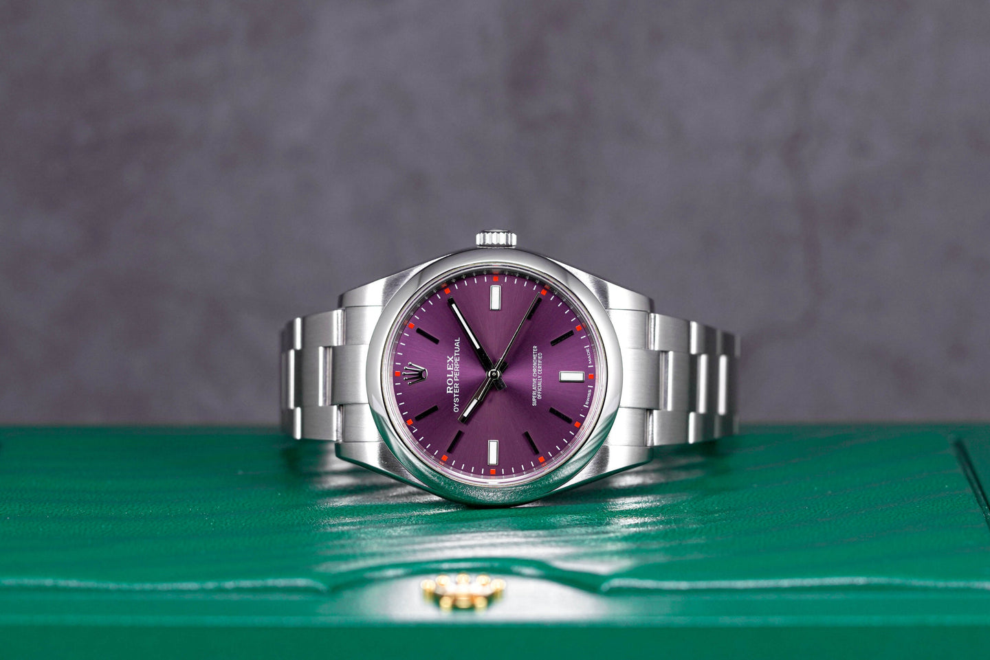 Rolex Osyter Perpetual Purple 39mm