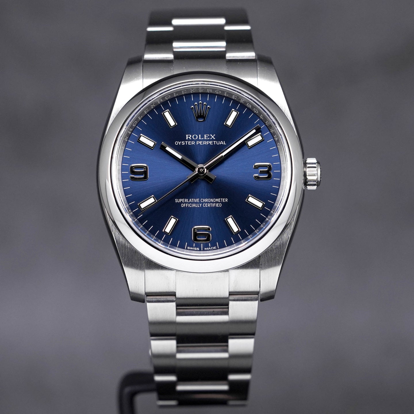 Rolex Oyster Perpetual Blue 114200