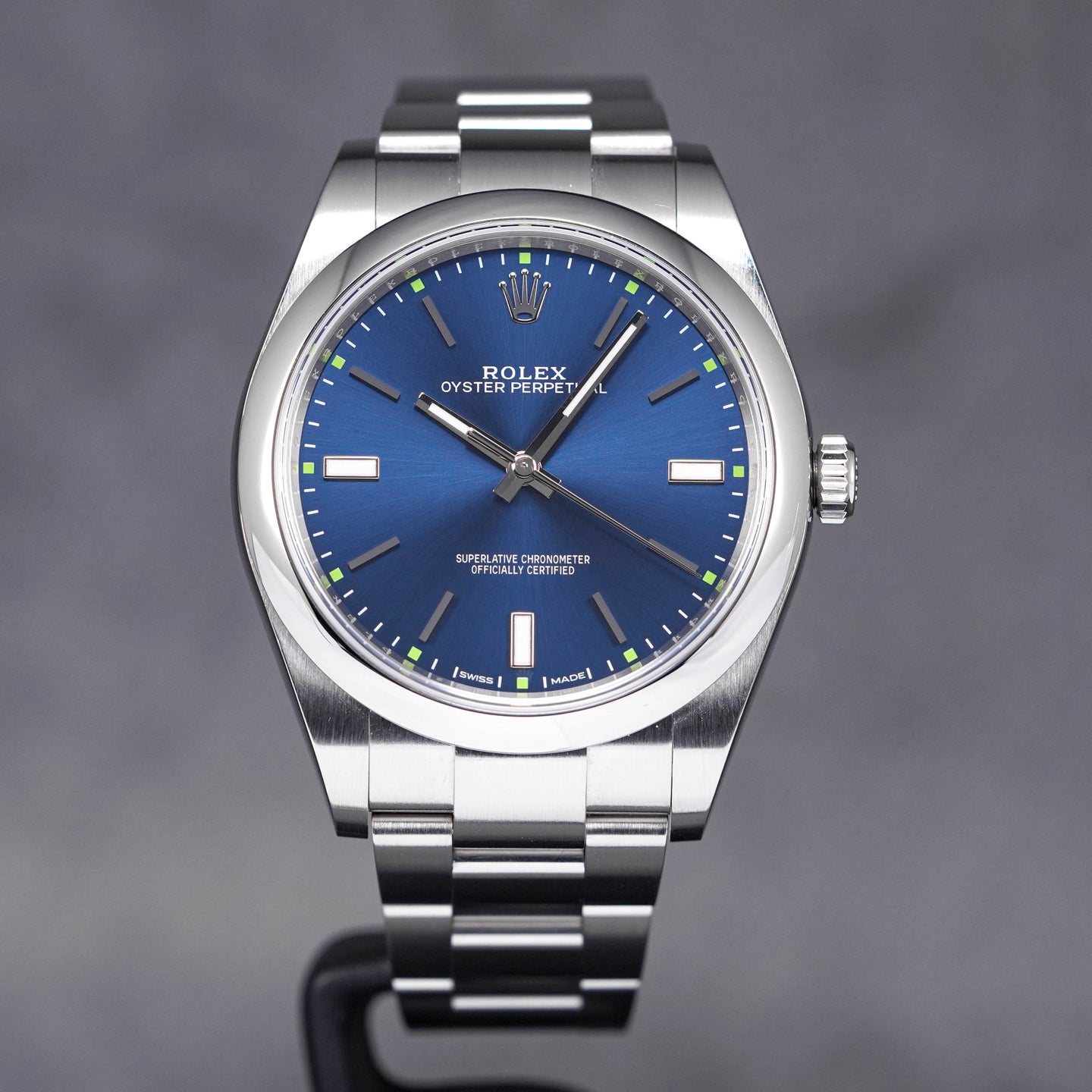 Rolex Oyster Perpetual Blue 39mm