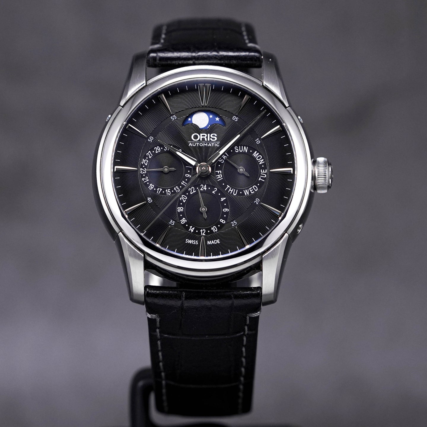 ARTILIER COMPLICATION MOONPHASE BLACK DIAL (UNDATED)