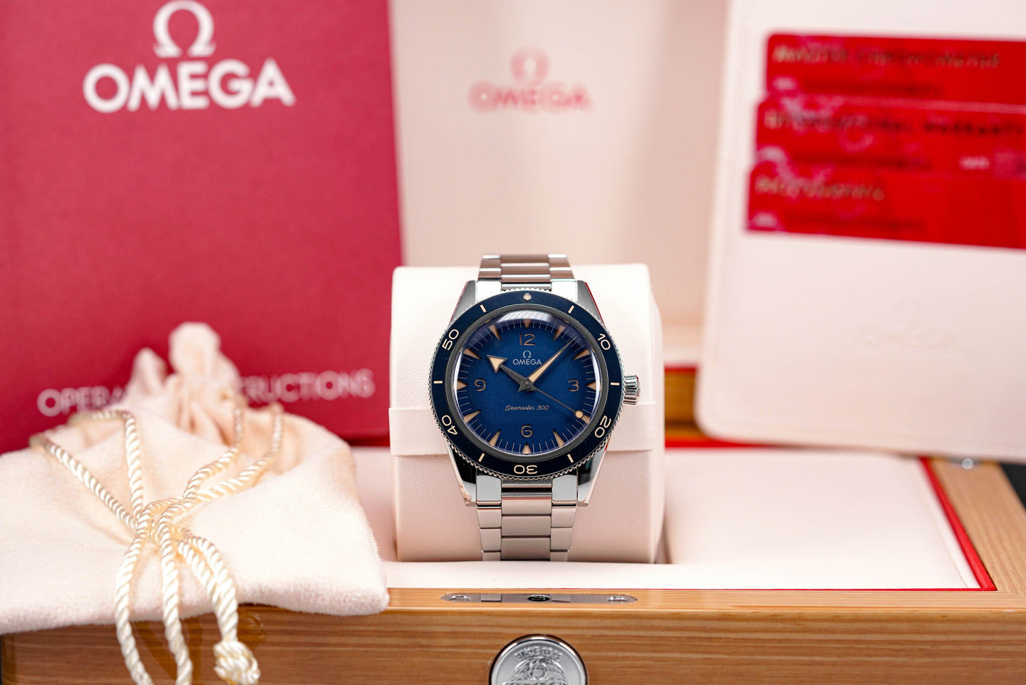 Seamaster Co-Axial Blue