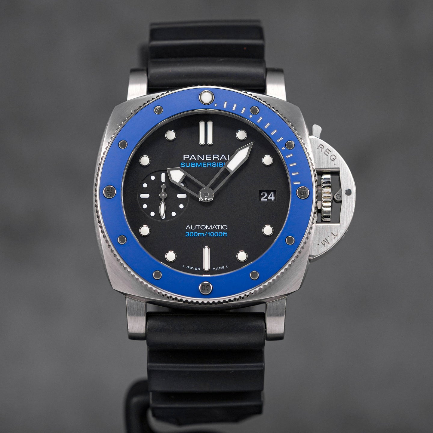 LUMINOR SUBMERSIBLE AZZURRO 42MM LIMITED EDITION PAM 1209 (2022)