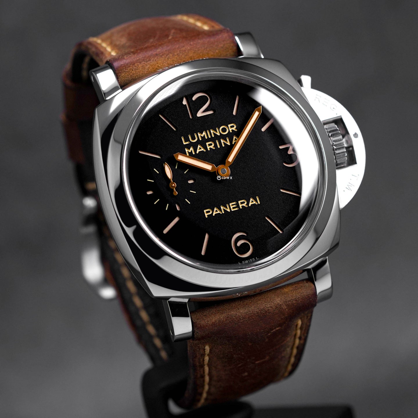 LUMINOR MARINA 1950 3 DAYS 47MM STEEL BLACK DIAL PAM 422 (2013)