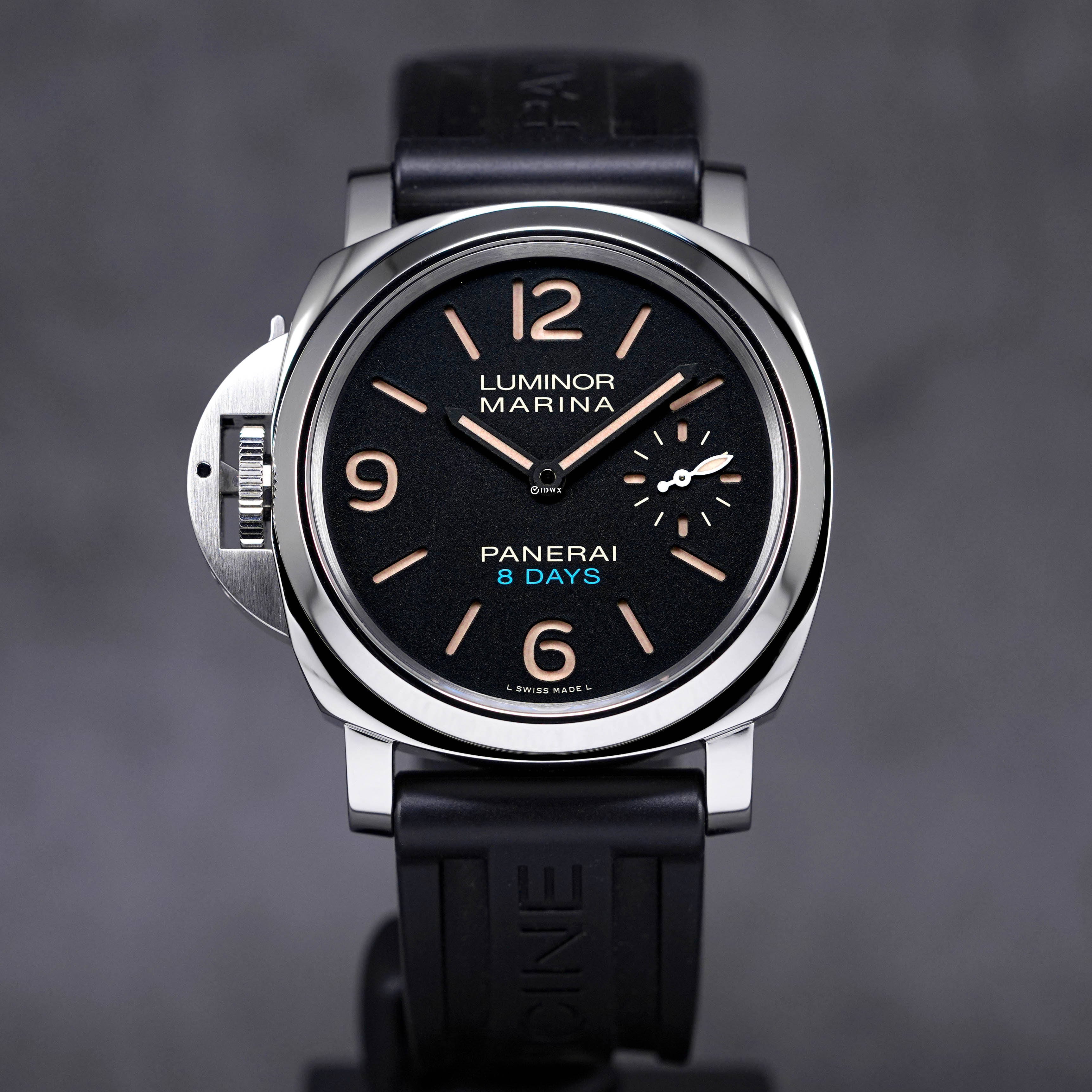 LUMINOR 8 DAYS STEEL LEFT HANDED PAM00796 2020