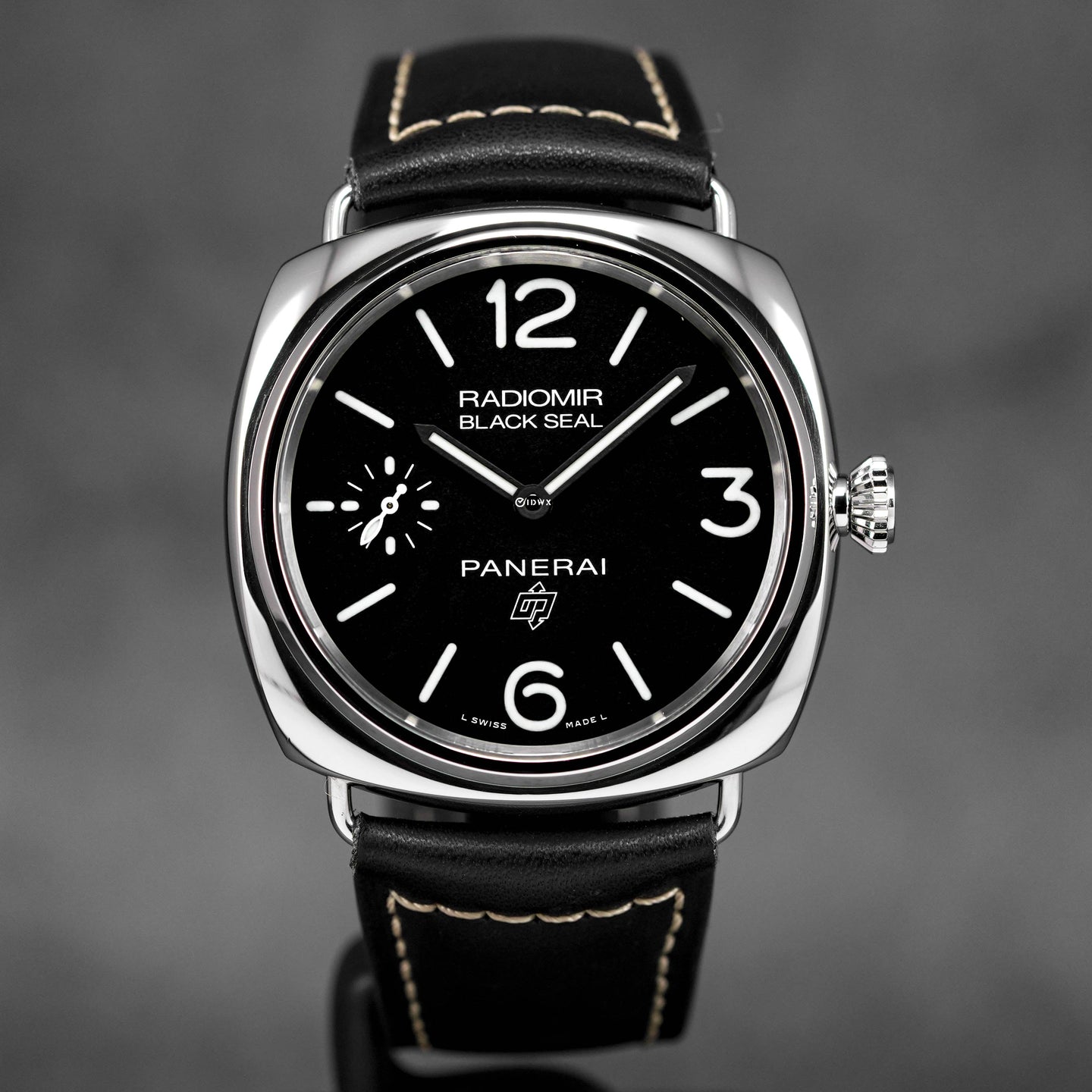 RADIOMIR BLACK SEAL LOGO STEEL BLACK DIAL PAM 754 (2022)