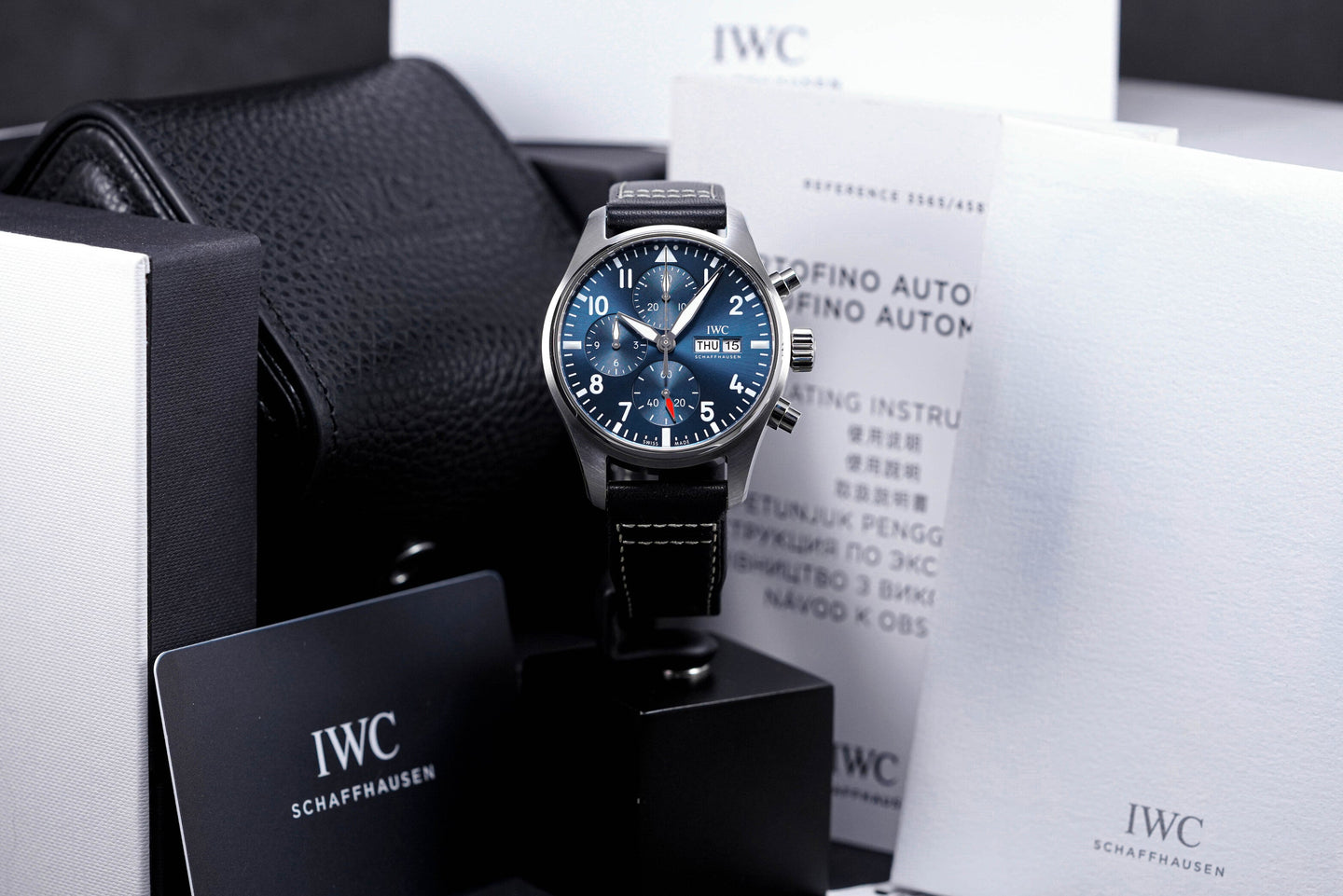 IWC Pilot Chrono Blue