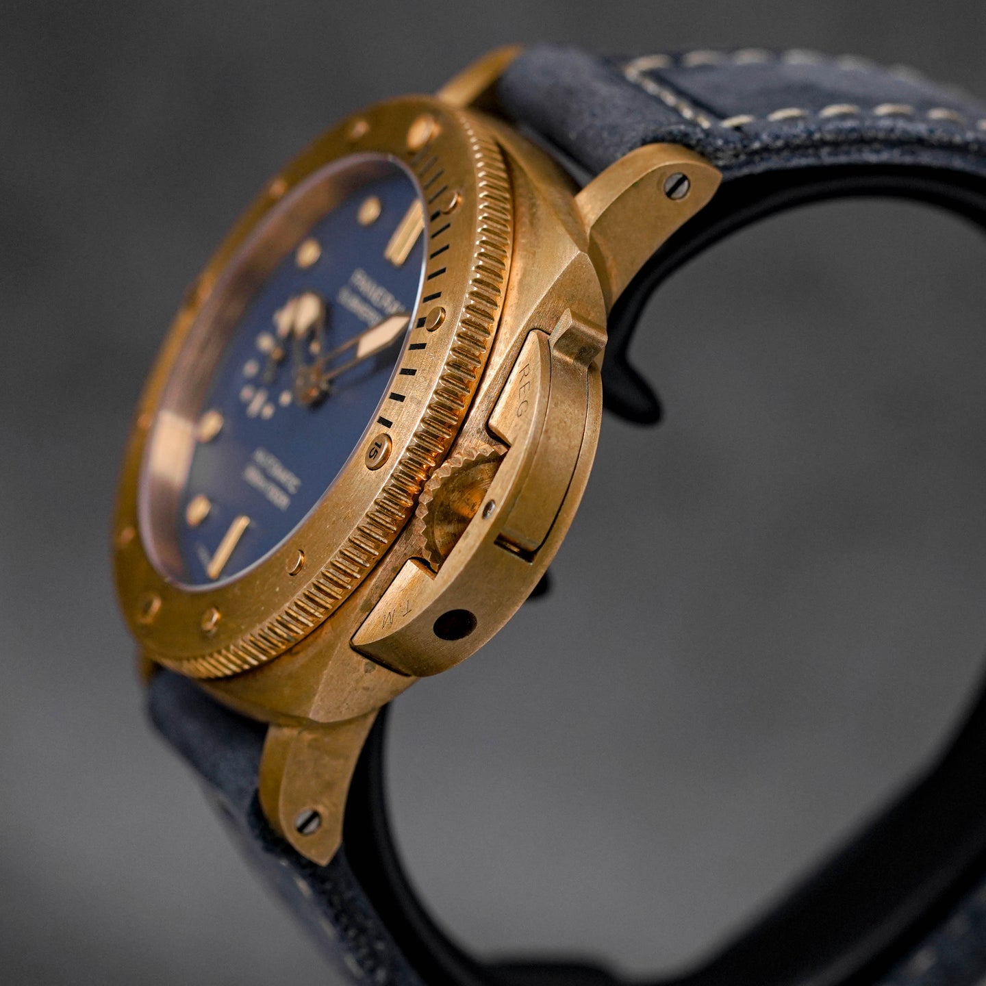 LUMINOR SUBMERSIBLE BRONZO BLU ABISSO PAM 1074 (2023)