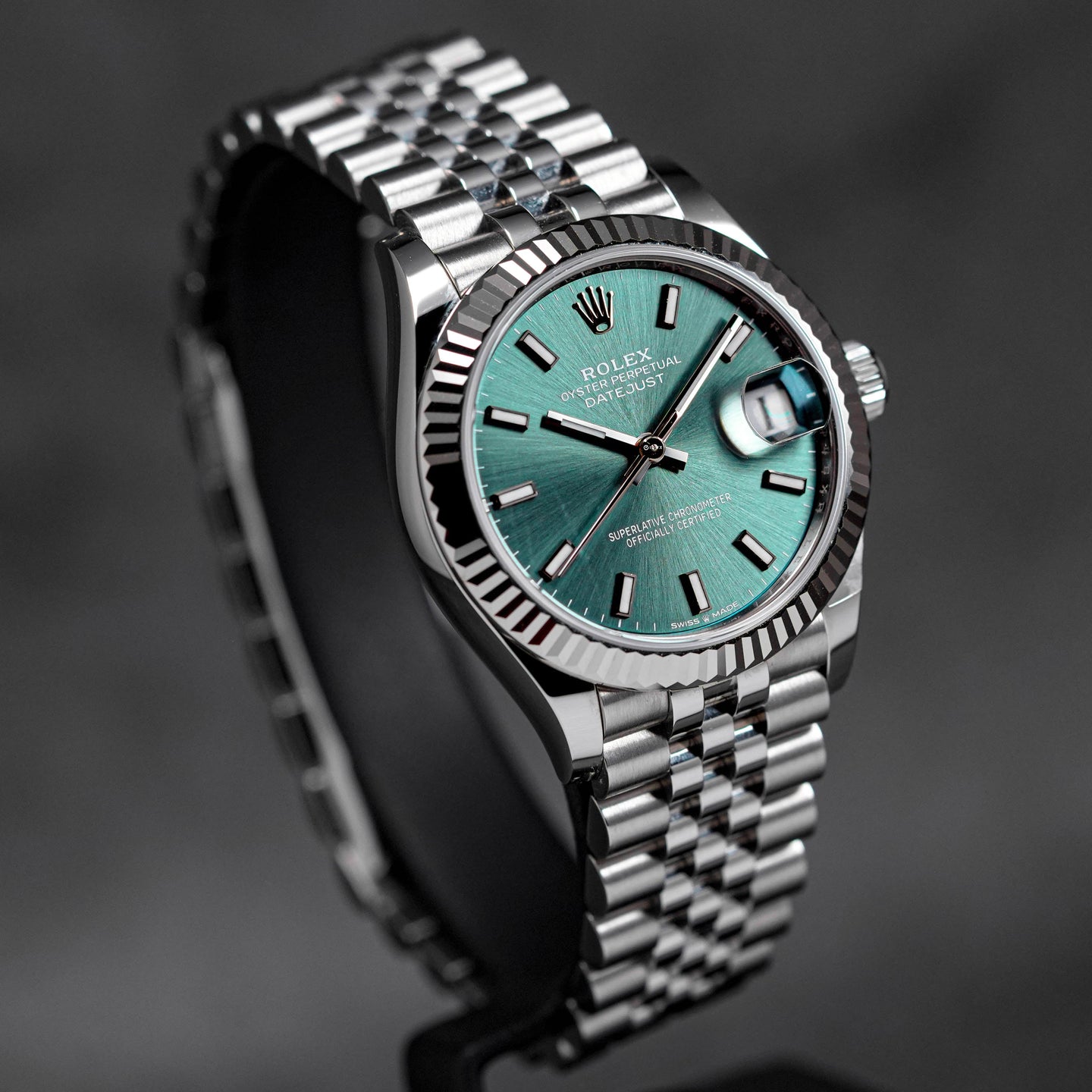 Datejust 31 Mint Green