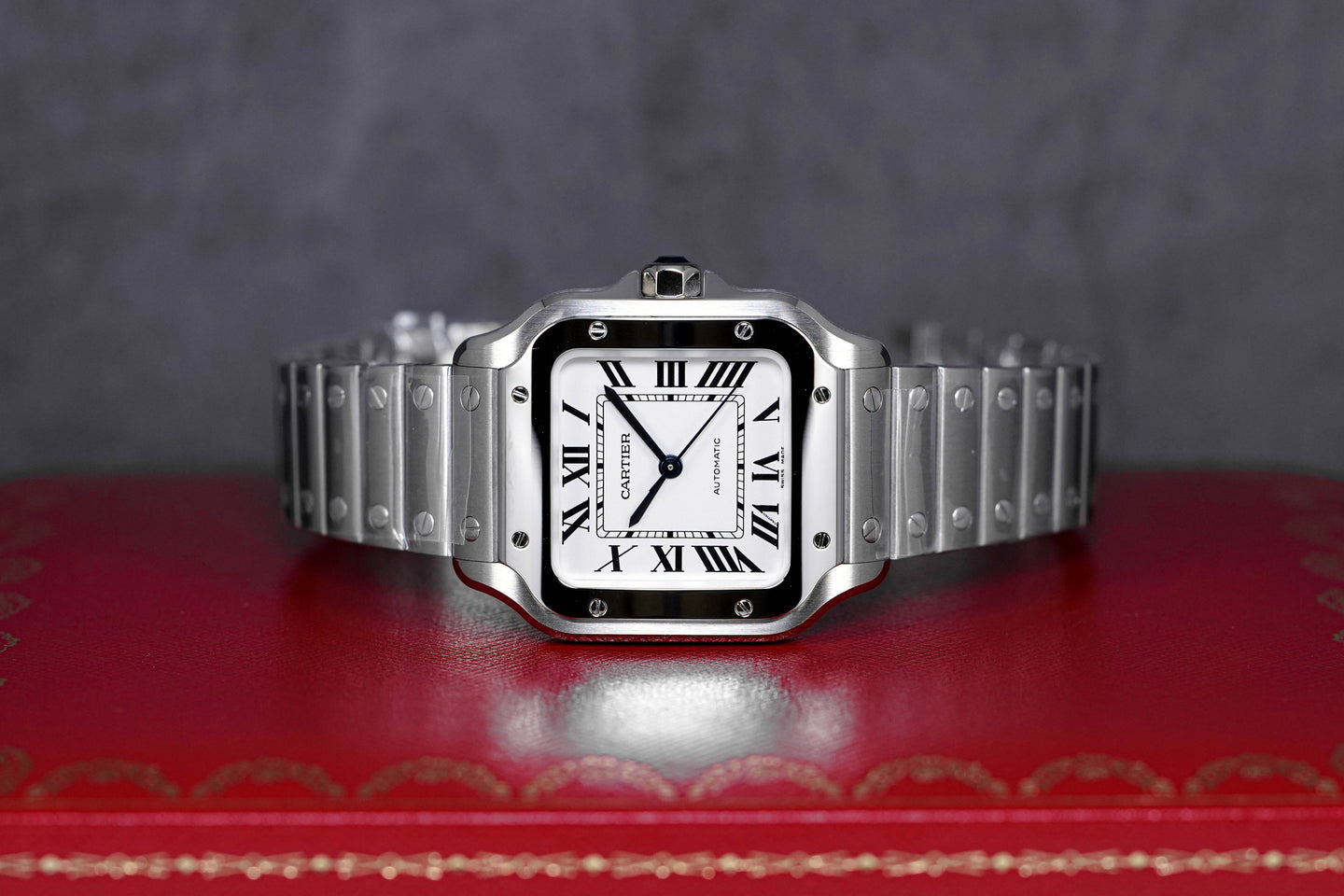 SANTOS DE CARTIER M WHITE DIAL (2023)