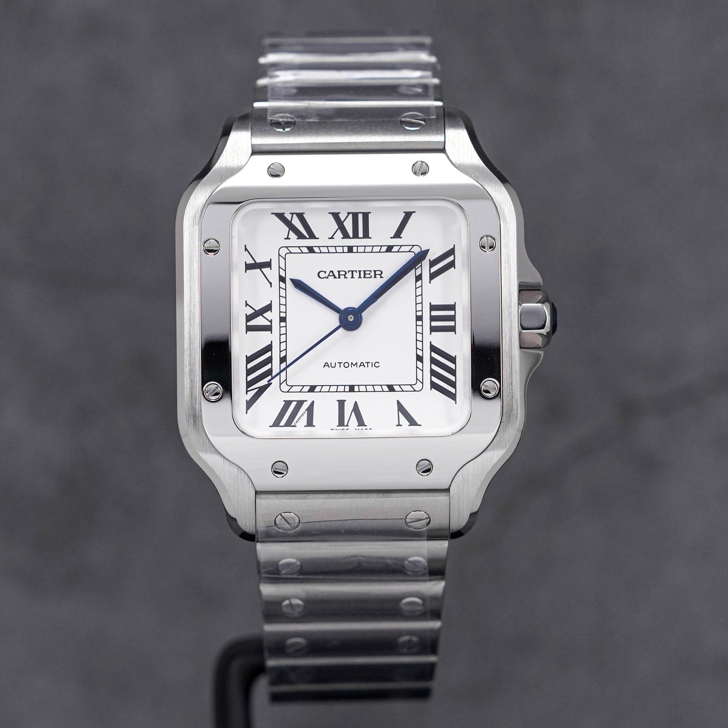 SANTOS DE CARTIER M WHITE DIAL (2023)