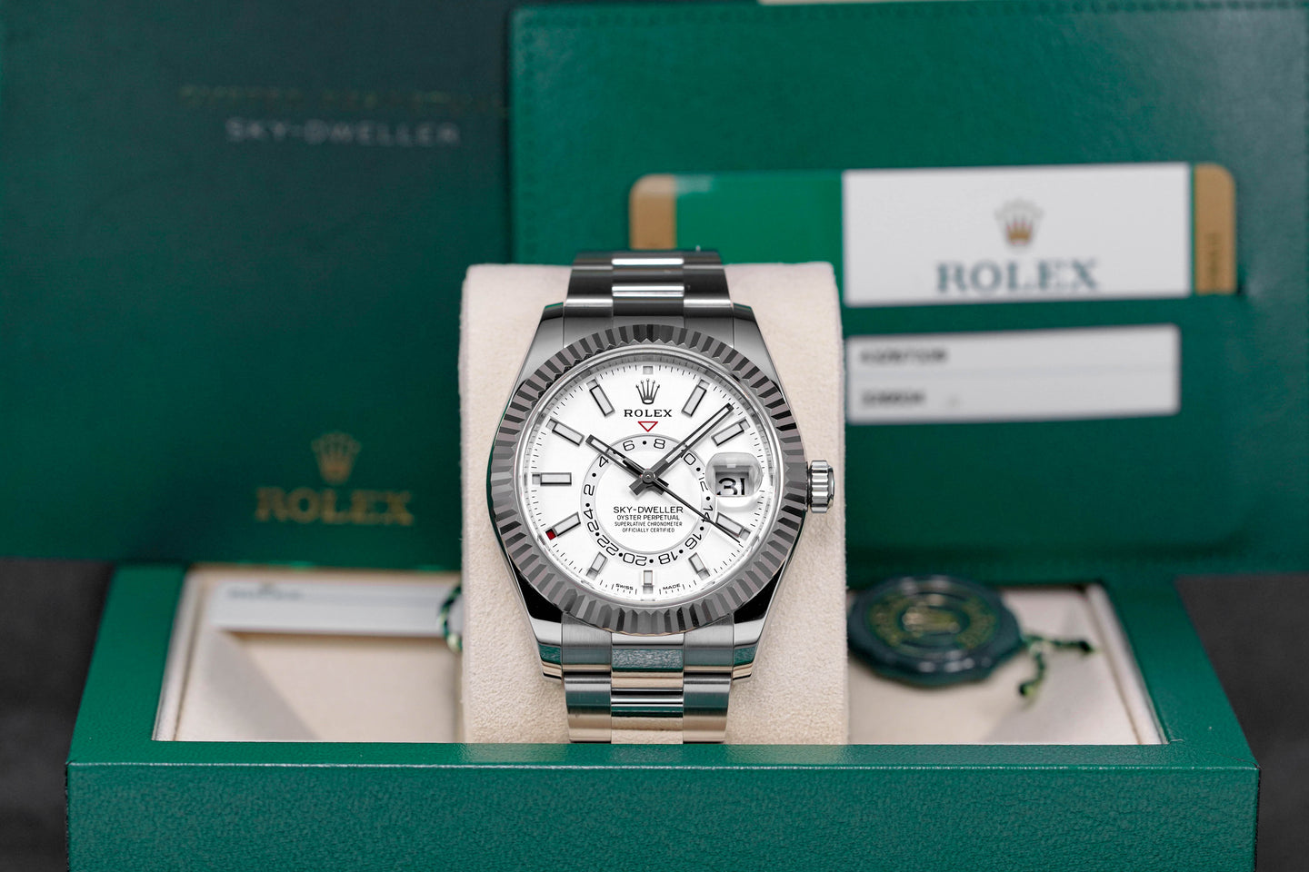 Rolex Sky-Dweller White