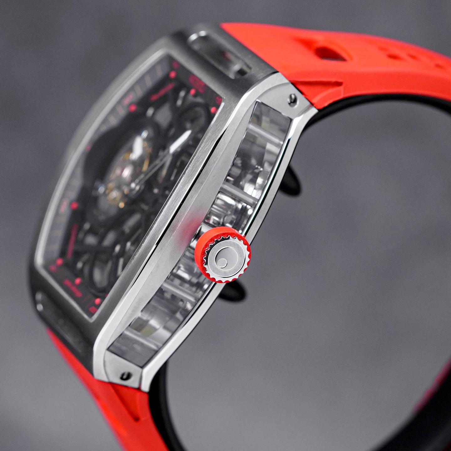 T4 THE ARCHER FULL SKELETON TOURBILLON RED RUBBER (2023)