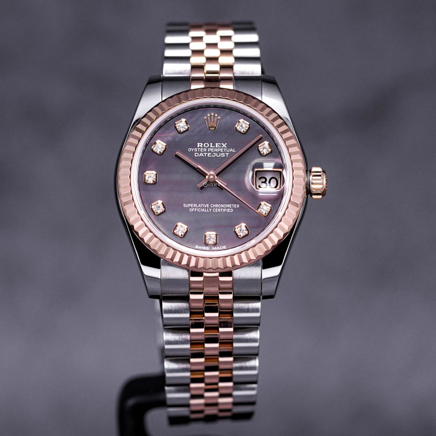 Rolex Datejust Black MOP 178271